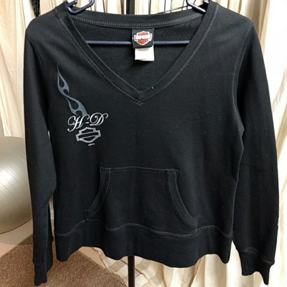 Harley black sweatshirt